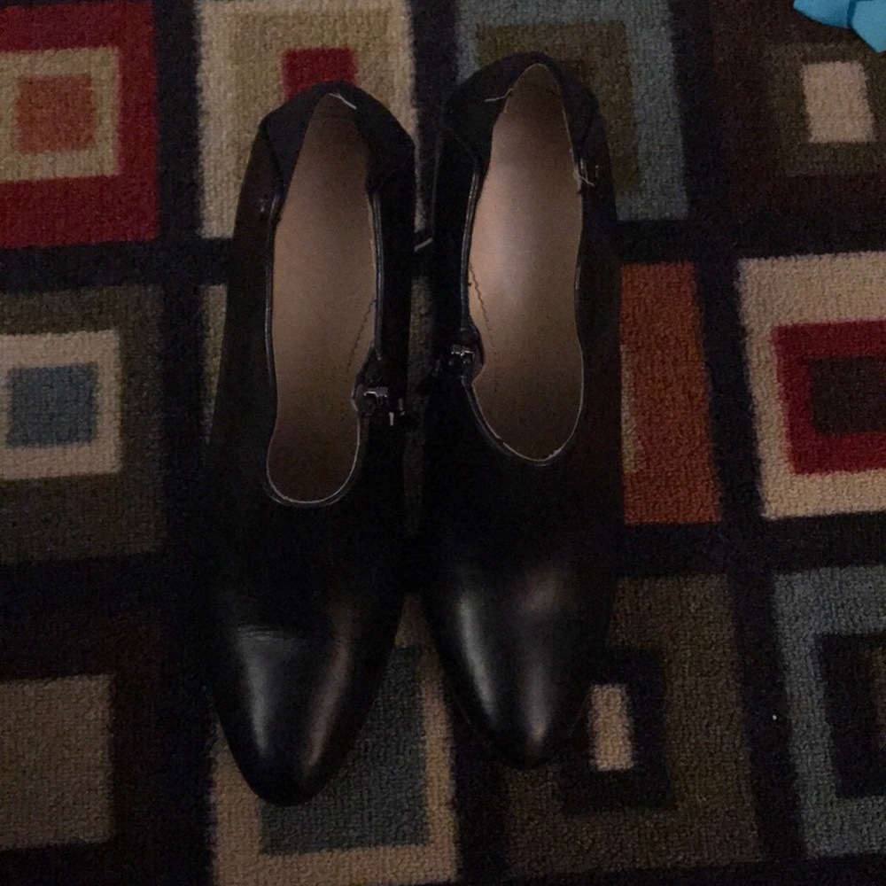 Calvin Klein Leather Booties